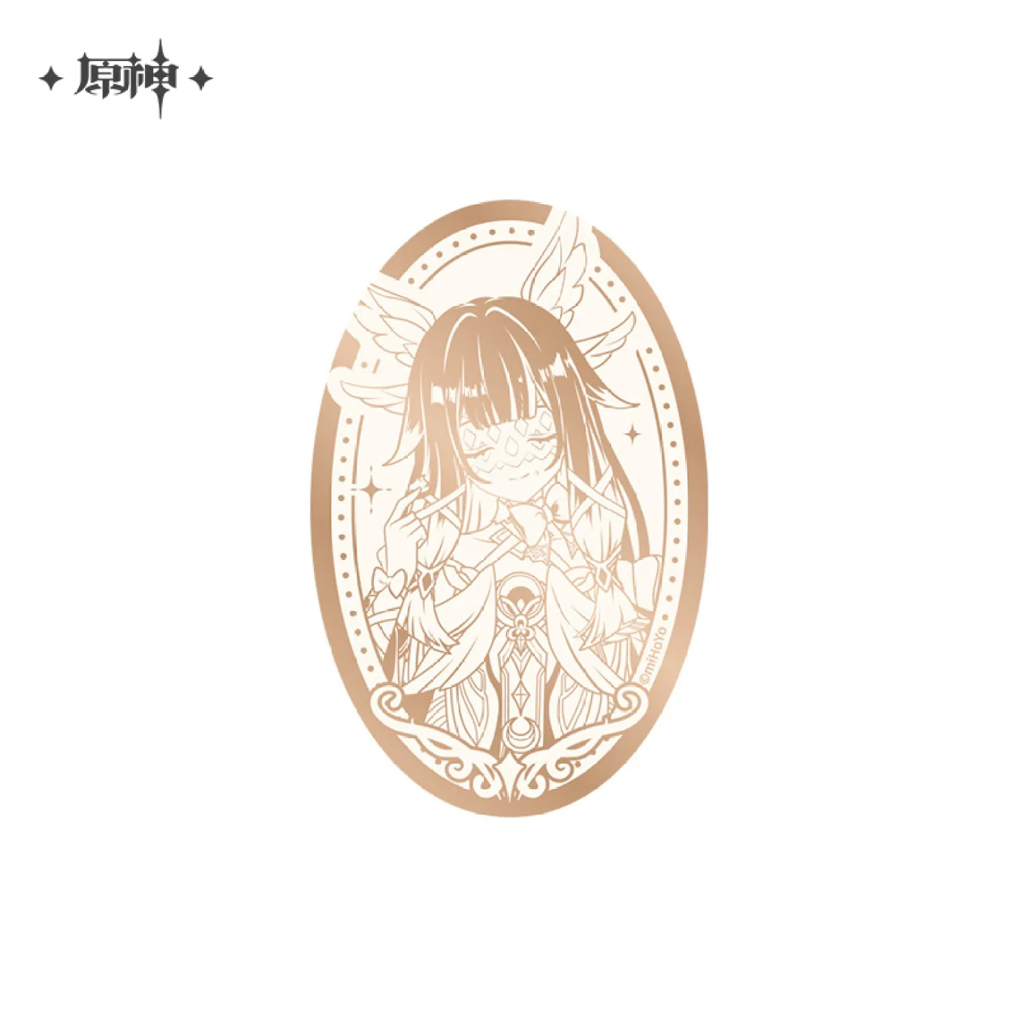 正規版ミハ遊原神バッジバーアクリルペンダント立牌パイルバッジウェンディ鐘離バッジ