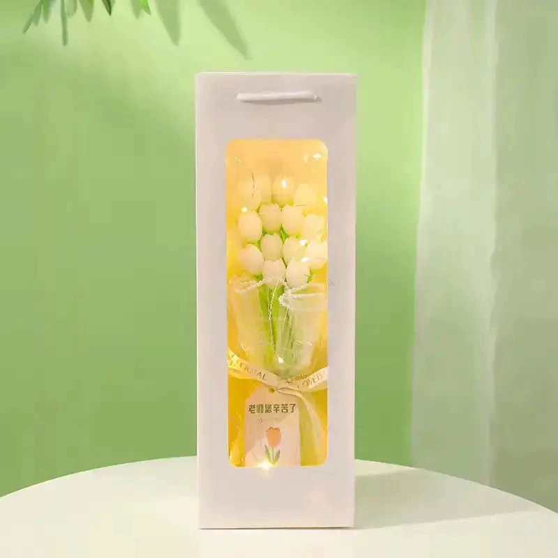 Tulip bouquet pen gift set, handmade DIY tulip pens, finished sets or refills, Teacher's Day & Women's Day