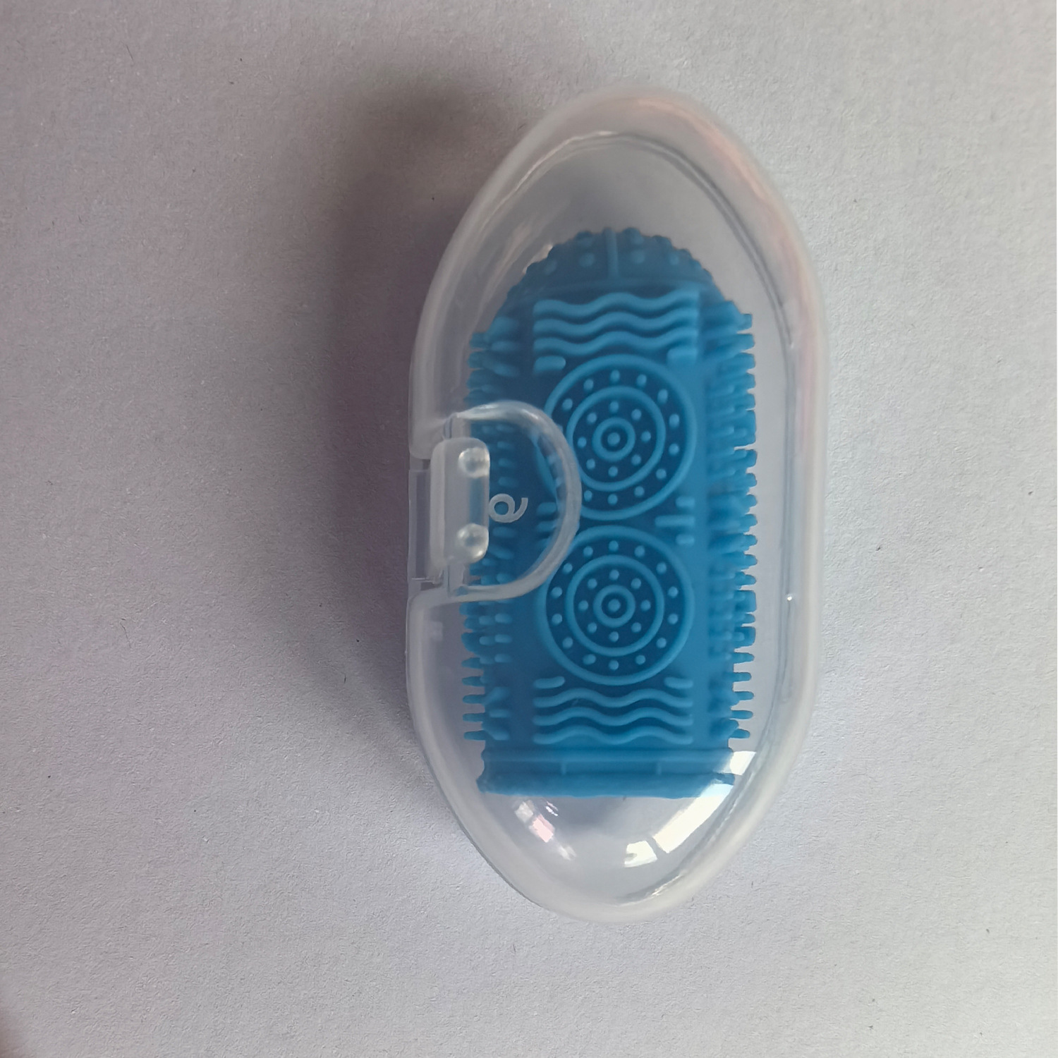 파란색 투명 쉘