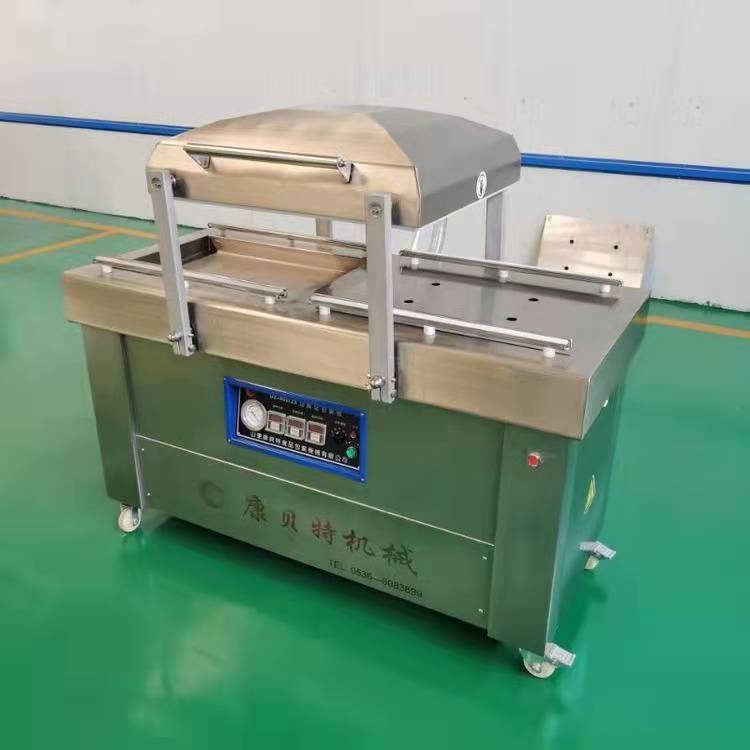 600型下凹式双室真空包装机 康贝特牌食品真空包装机 700型封口机