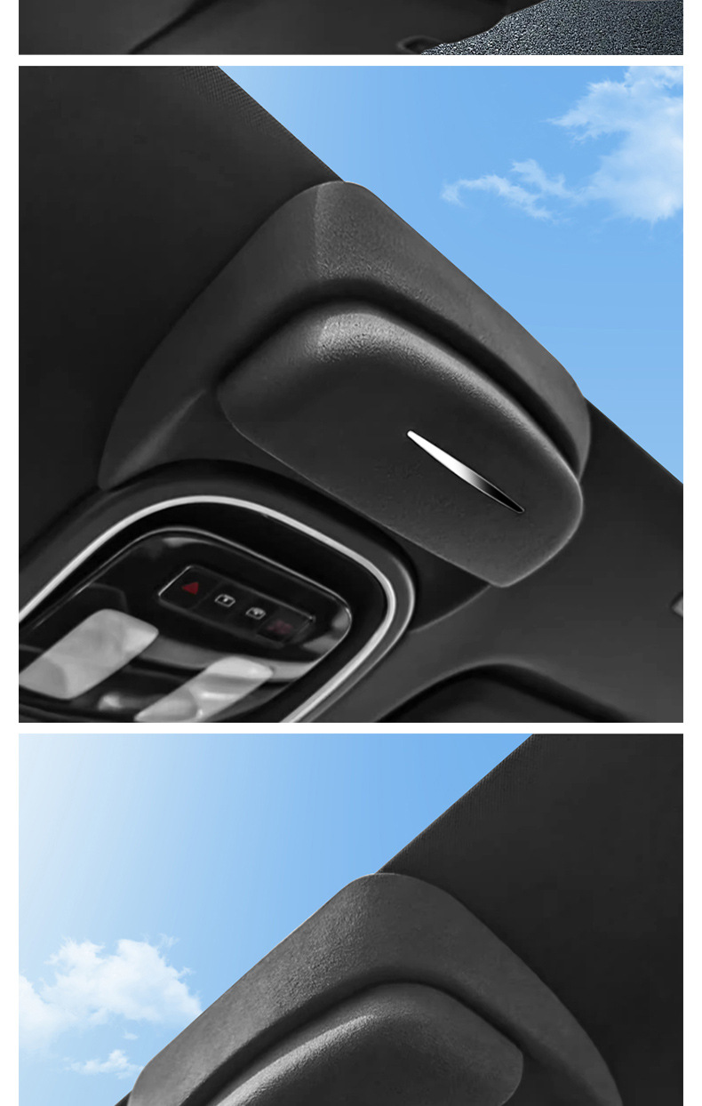 Suitable for Changan dark blue SL03 car glasses case S7 roof sunglasses storage clip auto supplies modification accessories