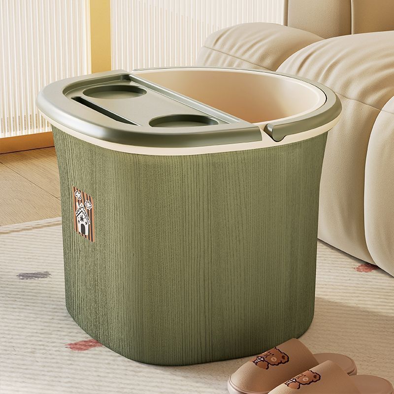 三层保温泡脚桶按摩泡脚盆加高加厚养身泡脚桶家用宿舍按摩泡脚桶