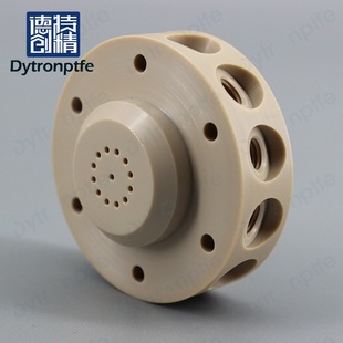Dechuang Cnc Plastic Parts Peek Precision Machined Parts High Temperature Resistant Anti-Static Peek Valve Body Bearing Accessories