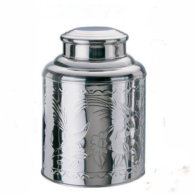 Tea stainless steel, big pack, handheld small metal tin box