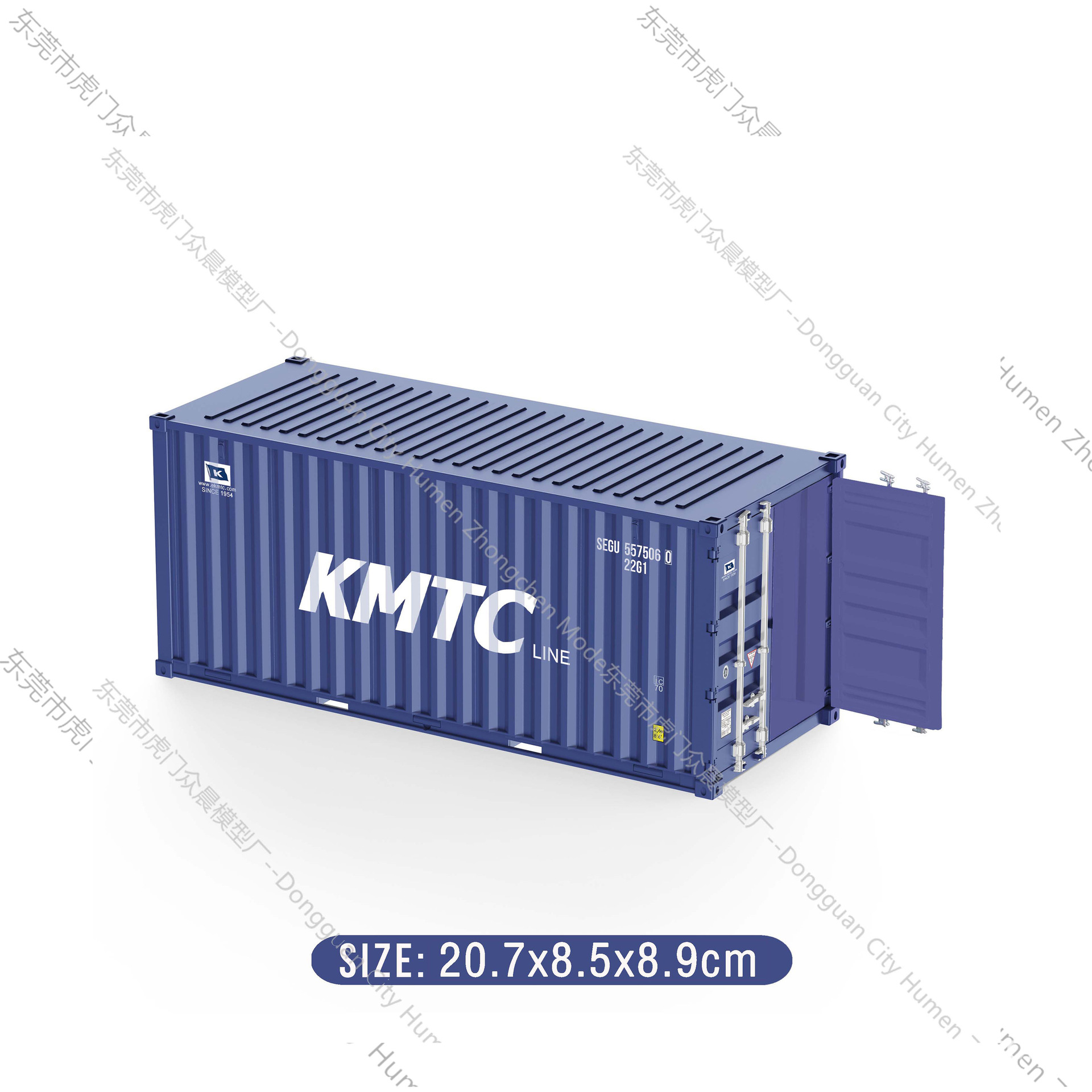 Modelo de contenedor mediterráneo Pequeños adornos industria logística Regalo de acompañante de negocios Soporte de impresión de logotipo gráfico