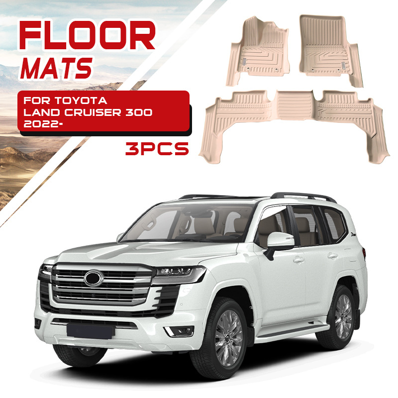 TXR para ToyotaLandCruiserLc300 tapete para coche tapete especial TpeCarFloorMat