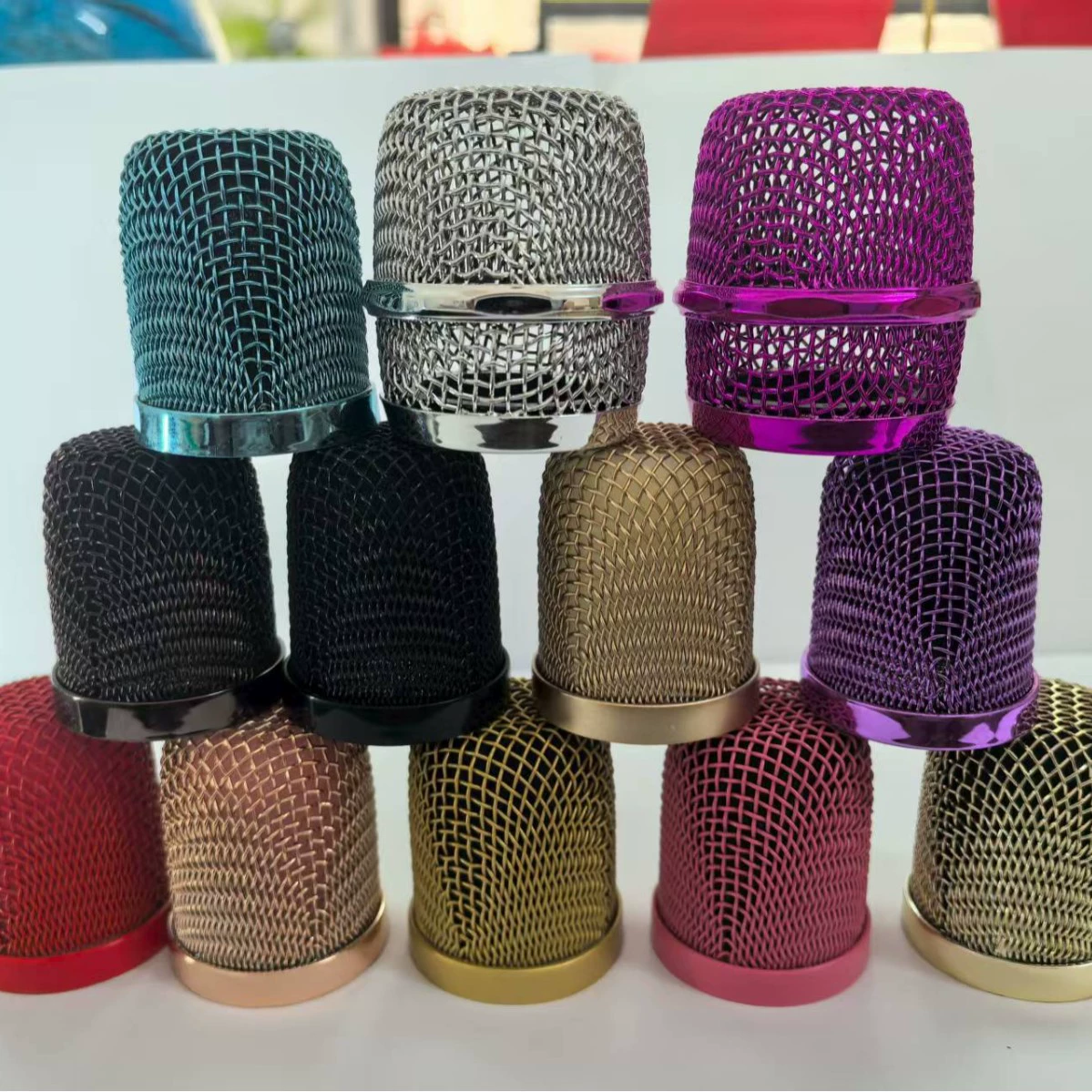 SK1 оборудование для динамиков пластиковая микрофонная сетка головка караоке-машина D20 Аудио Микрофон сетка крышка движущаяся катушка конденсатор Mark net