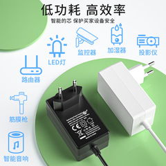 12v3a power adapter European CE certified massager LED light strip monitoring 24v1.5a power adapter