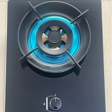 Бытовая газовая плита на природном газе, двухконфорочная газовая плита, плита с высоким пламенем, встроенная плита с поверхностью из закаленного стекла, плита на сжиженном газе