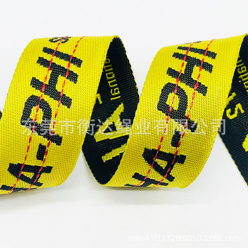 Personalizado 1 - 10cm de espesor 1mm brillante imitación de nylon jacquard cinturón bolsos zapatos sombreros teléfonos móviles correa de tela