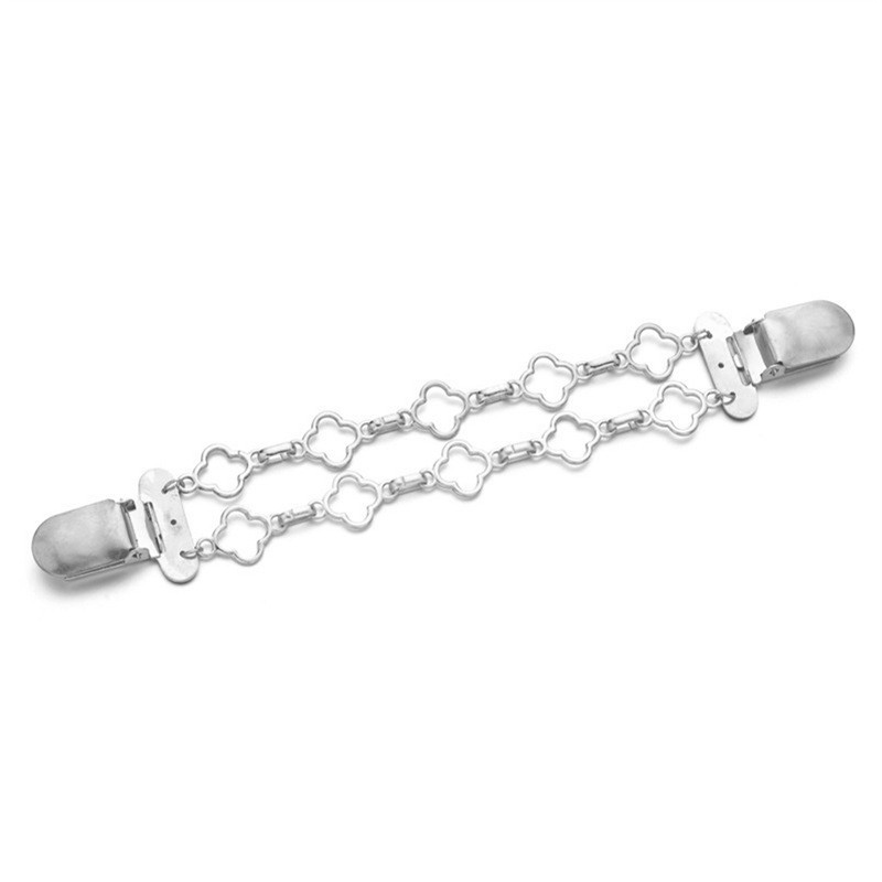 BC1078 클로버 스웨터 클립 화이트 K