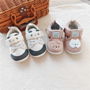 Export daily order Autumn New Panda toddler shoes bunny cartoon baby soft bottom shoes boys and girls shoes