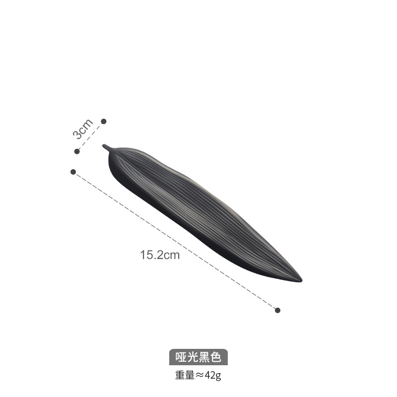 創意日本式箸立て個性ホテル家庭用箸枕スプーン竹製食器箸柳葉設計理念|undefined