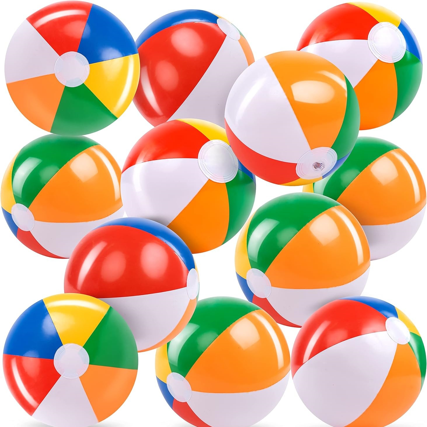 Rainbow Beach Ball Inflatable Pool Toy Party Supplies Decoration Adult Children Hawaii Beach Water Games