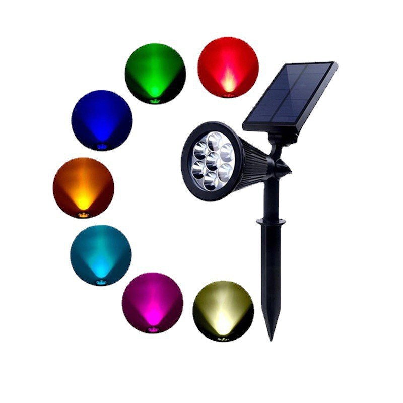 太阳能草坪灯线路板方案 户外装饰七彩RGB控制板PCBA生产