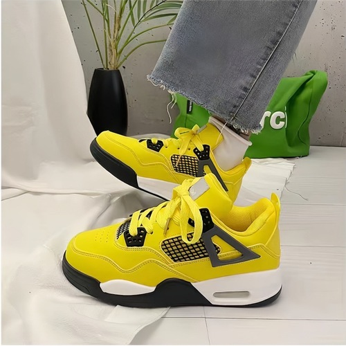 Harajuku style ulzzang retro air-cushion dad shoes for couples thick-soled niche street photography jogging casual sports shoes for men