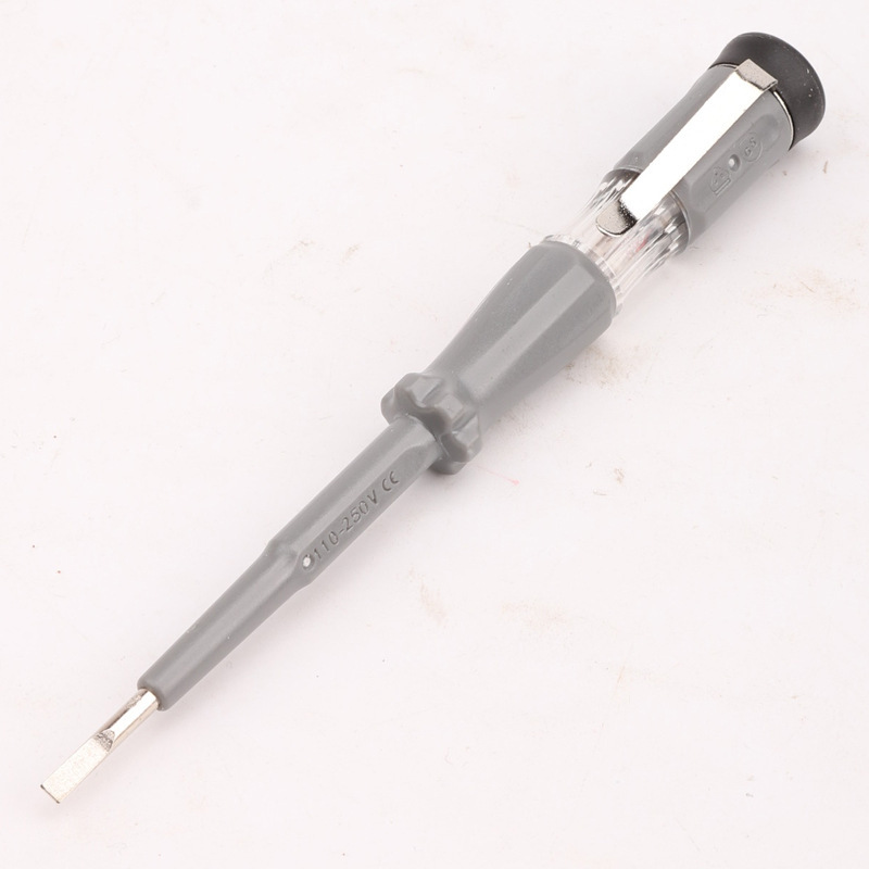 福冈FO-9163一字试电笔家用普通亮灯验电器电笔电工五金工具手动