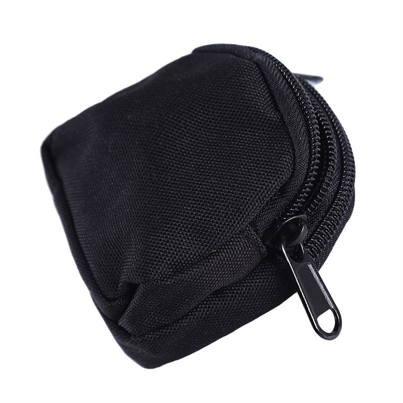 Mini bolso de cintura impermeable deportivo de nailon a la moda, ventilador militar táctico de camuflaje para acampar al aire libre con bolsa colgante todoterreno