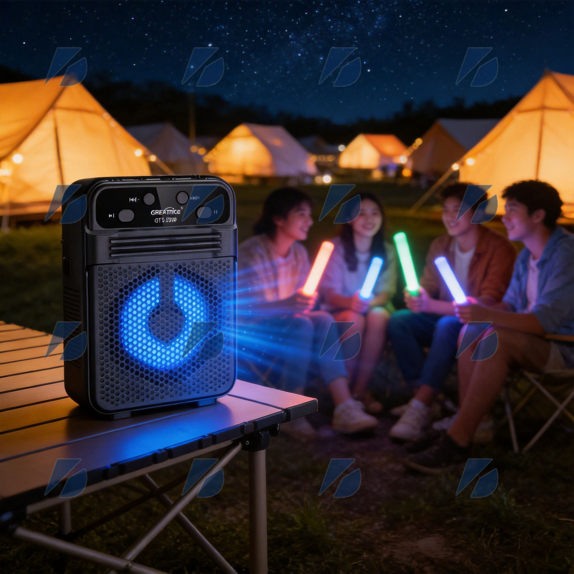 gts-2309 outdoor portable home gift 3-inch bluetooth speaker wireless mini compact high volume audio
