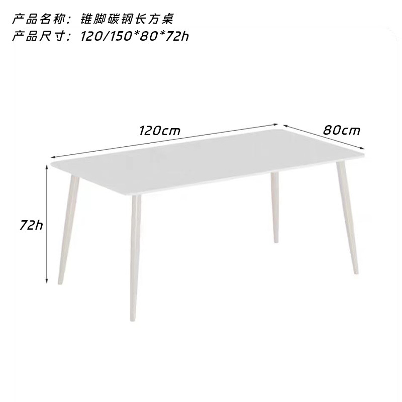 Mesa de balcón de ocio al aire libre patio de aleación de aluminio decoración de bocadillos tienda de té de leche centro comercial jardín terraza mesa comercial residencial