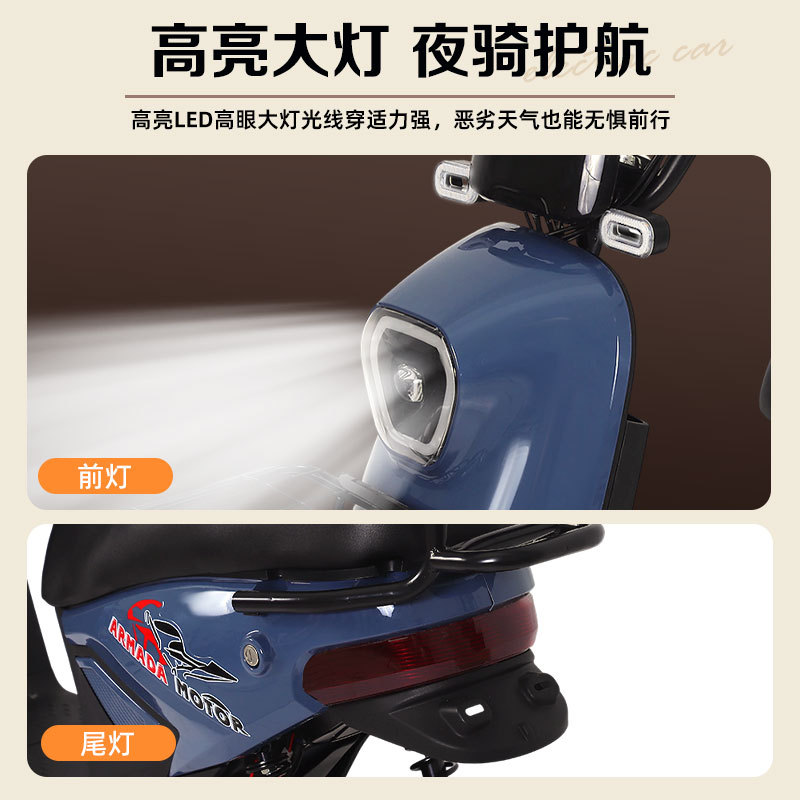 ¡Guau! Bicicletas eléctricas para adultos hechas a medida, de suministro directo, con gran autonomía, vehículos eléctricos biplaza para adultos para desplazamientos transfronterizos.