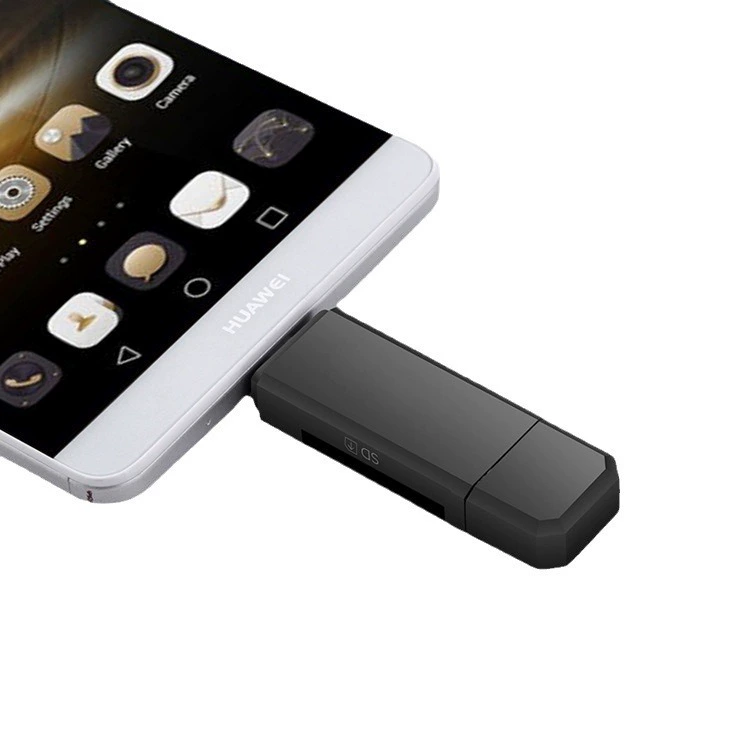 OTG card reader Micro SD/SD card/USB mobile phone reading card TF high -speed 2.0 multi -function card private model