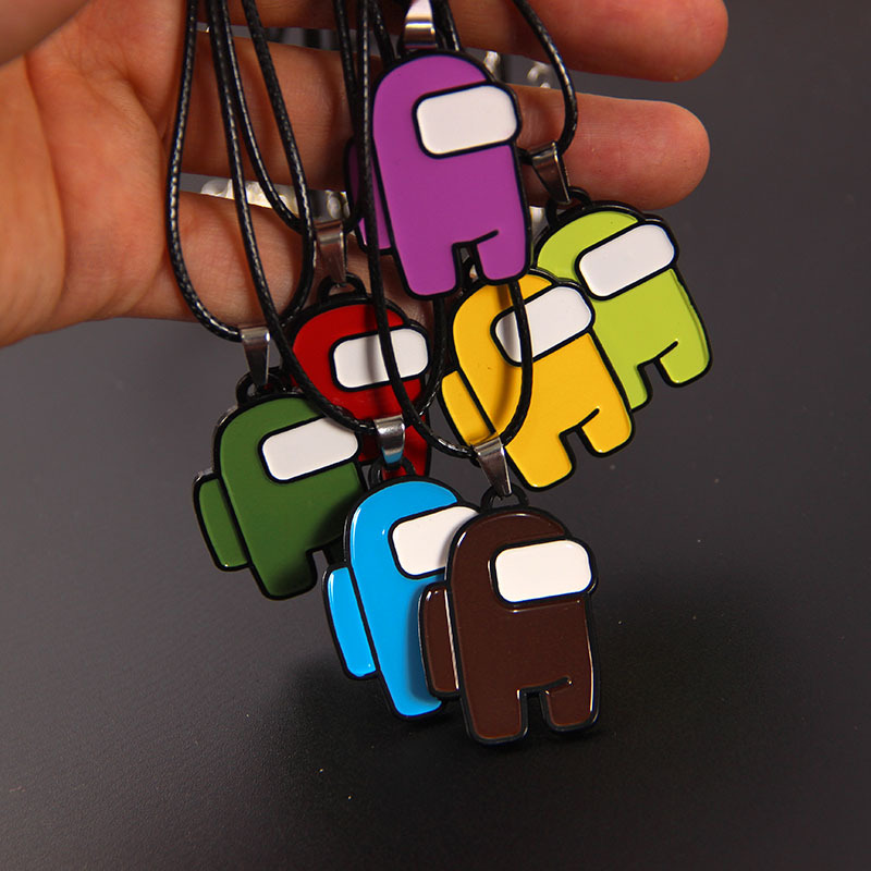 Entre nosotros juego COLLAR COLGANTE espacio Hombre Lobo matando juego periférico colgante collar ventas directas de la fábrica