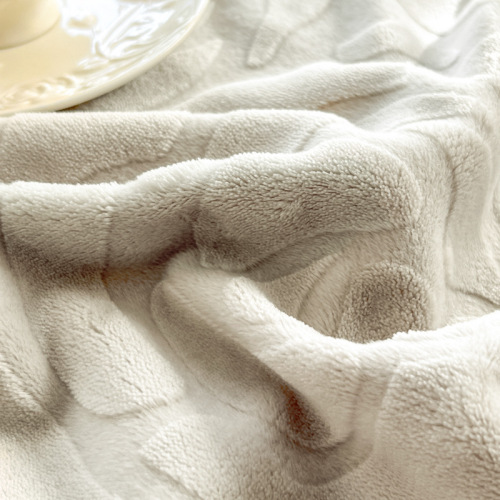 Light luxury thickened winter type A three-dimensional camellia milk velvet four-piece set fully matte Nantong 4-piece set wholesale group purchase