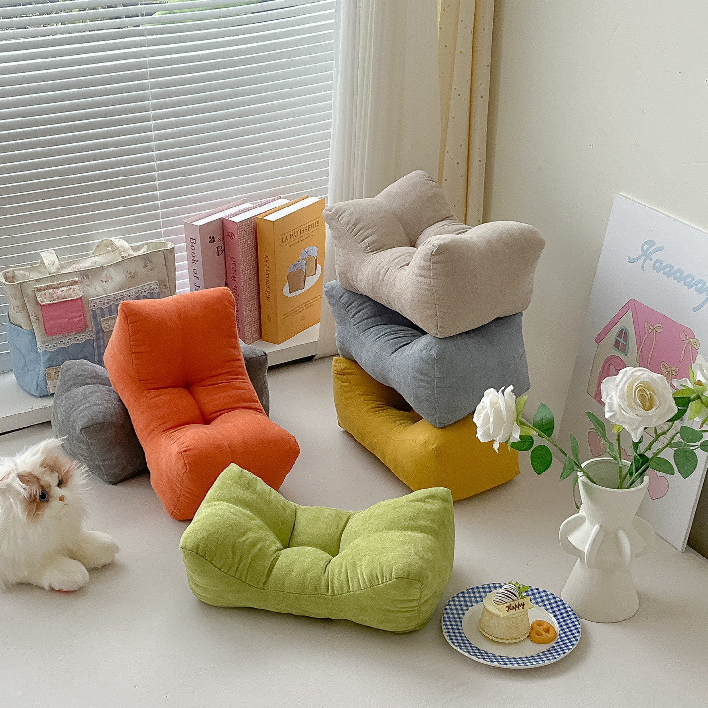 Cushion Office Sofa Chair Waist Pillow Nap Pillow Sedentary Waist Pillow Pregnant Woman Bedside Back Cushion Hot Sale