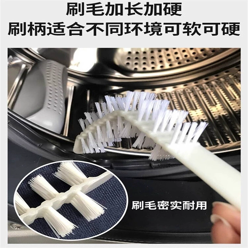 Drum for laundry, hygienic brush
