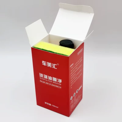 Glass agent front windshield cleaning degreasing agent