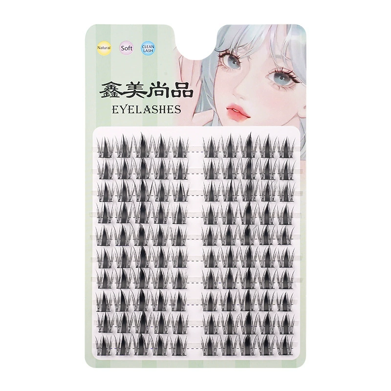 Capacious false eyelashes solar-powered