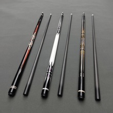 新款热卖黑科技碳纤维台球杆工厂直销高端定制12.5mm美式台球杆