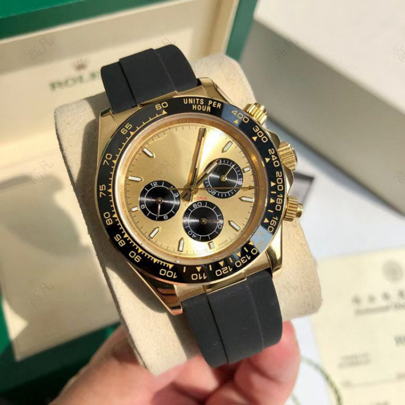 Cross-border Foreign Trade Ditong Three-eye Six-pin Mechanical Watch Men's Steel Belt Multifunctional Belt Tape Automatic Mechanical Watch