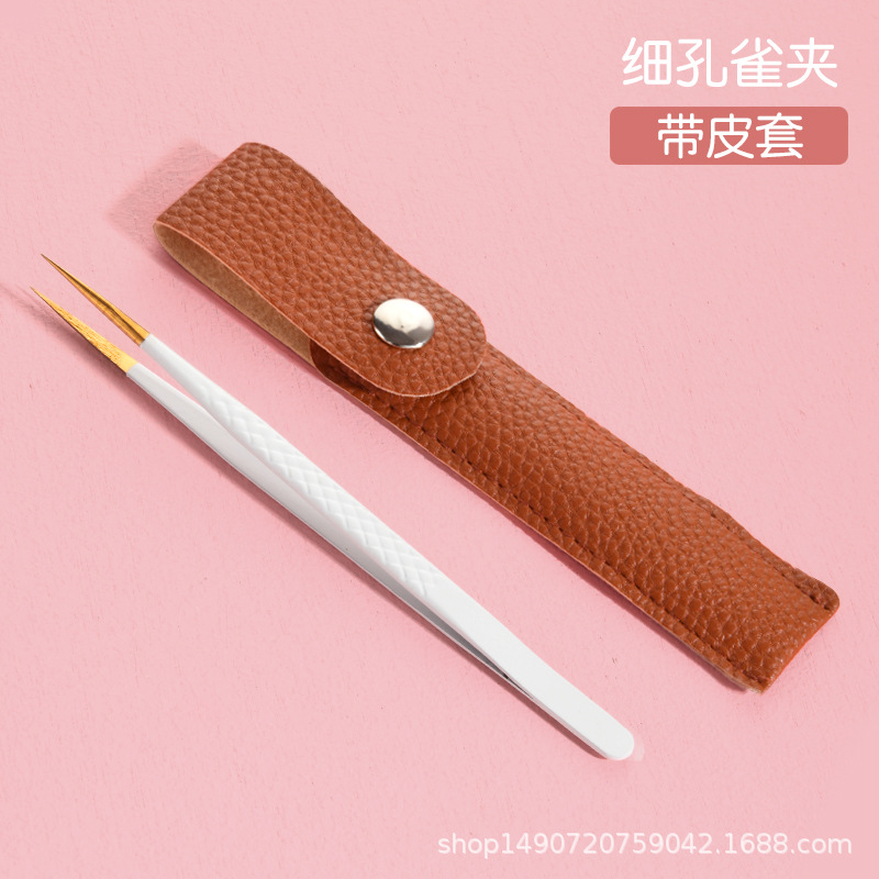 고급 공작 클립 (가죽 케이스 포장)