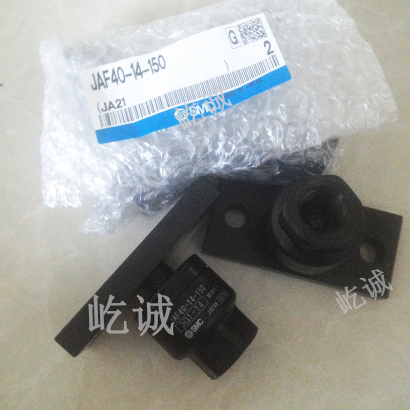 日本SMC浮动接头JAF40-14-150全新 缸径40 法兰型螺纹称呼M14X1.5