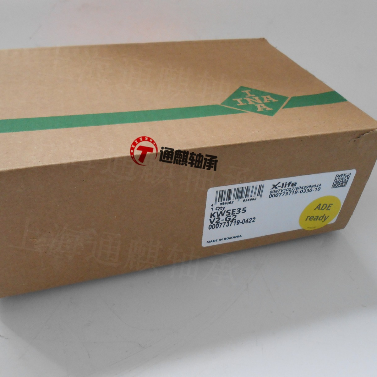 德国INA精密六列直线滑块轴承KWSE35-V2-G2