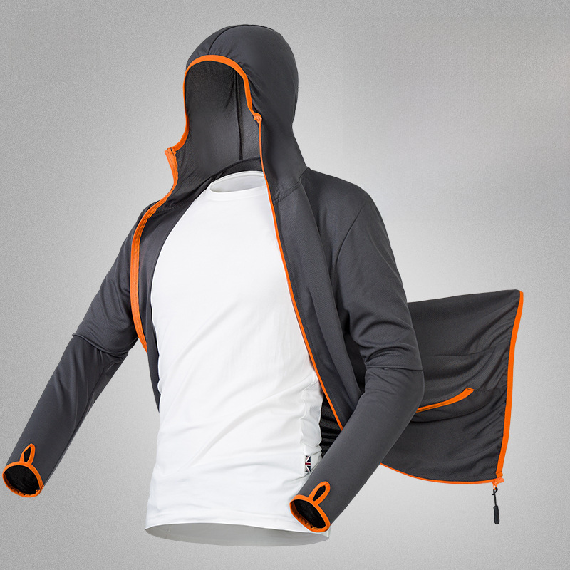 Micano Fishing Suit Summer Sun Protection Suit Men's Sun Protection Suit Anti-mosquito Suit Quick-drying Breathable Fishing Suit Fishing Clothes