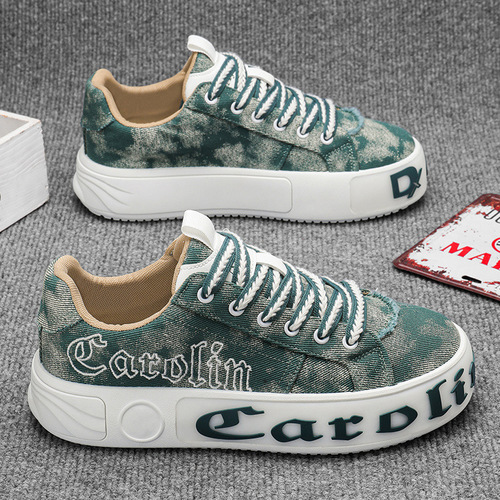 2024 Summer New Stylish Versatile Breathable Campus Anti-slip Wear-resistant Anti-odor Trendy Board Shoes Men