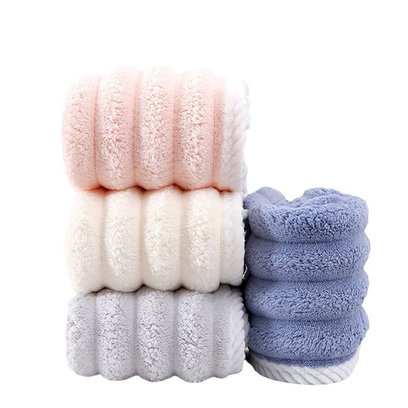 Коралловое полотенце для волос, бархатная shower cap, цветной платок, увеличенная толщина, впитывающий воду
