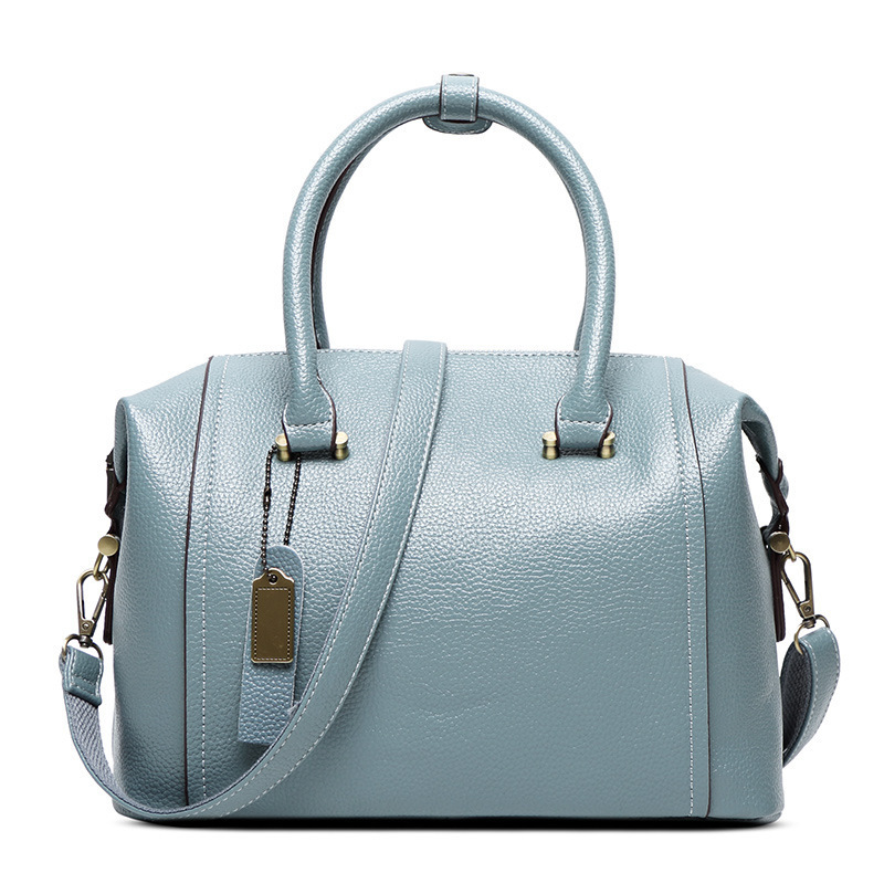 2026 Spring/Summer New European and American Style Boston Bag Pu Women's Handbag Shoulder Crossbody Pillow Bag Wholesale 2026 Spring/Summer New European and American Style Boston Bag Pu Women's Handbag Shoulder Crossbody Pillow Bag Wholesale