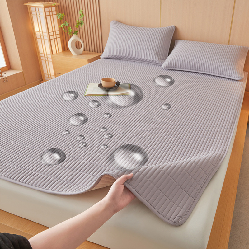 Colchón de cama de dormitorio doméstico impermeable delgado colchón antideslizante cojín protector de cama cojín antideslizante edredón de dormitorio de estudiantes
