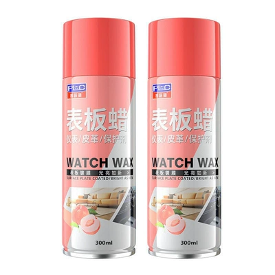 Premium Peach Wax for Car Cleaning/curing agent - pluche-dial-wax-300ml2-bottles