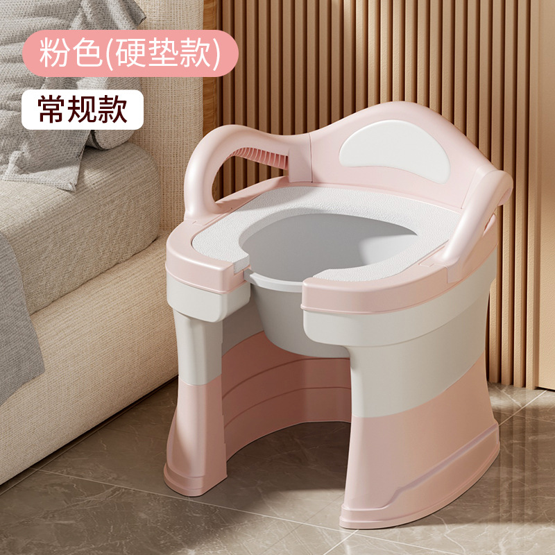 Silla Inodoro Portátil para Baño de PP Antideslizante para Ancianos y Embarazadas image 25