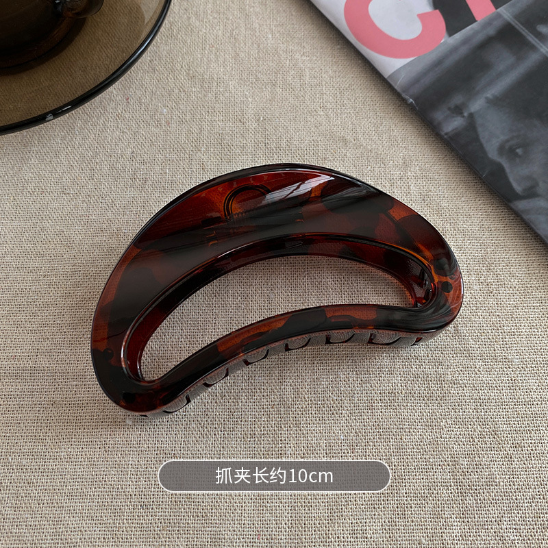 フランス式の酢酸高級感のサメの魚は女性の春夏の復古の気質の後頭部を挟みます。