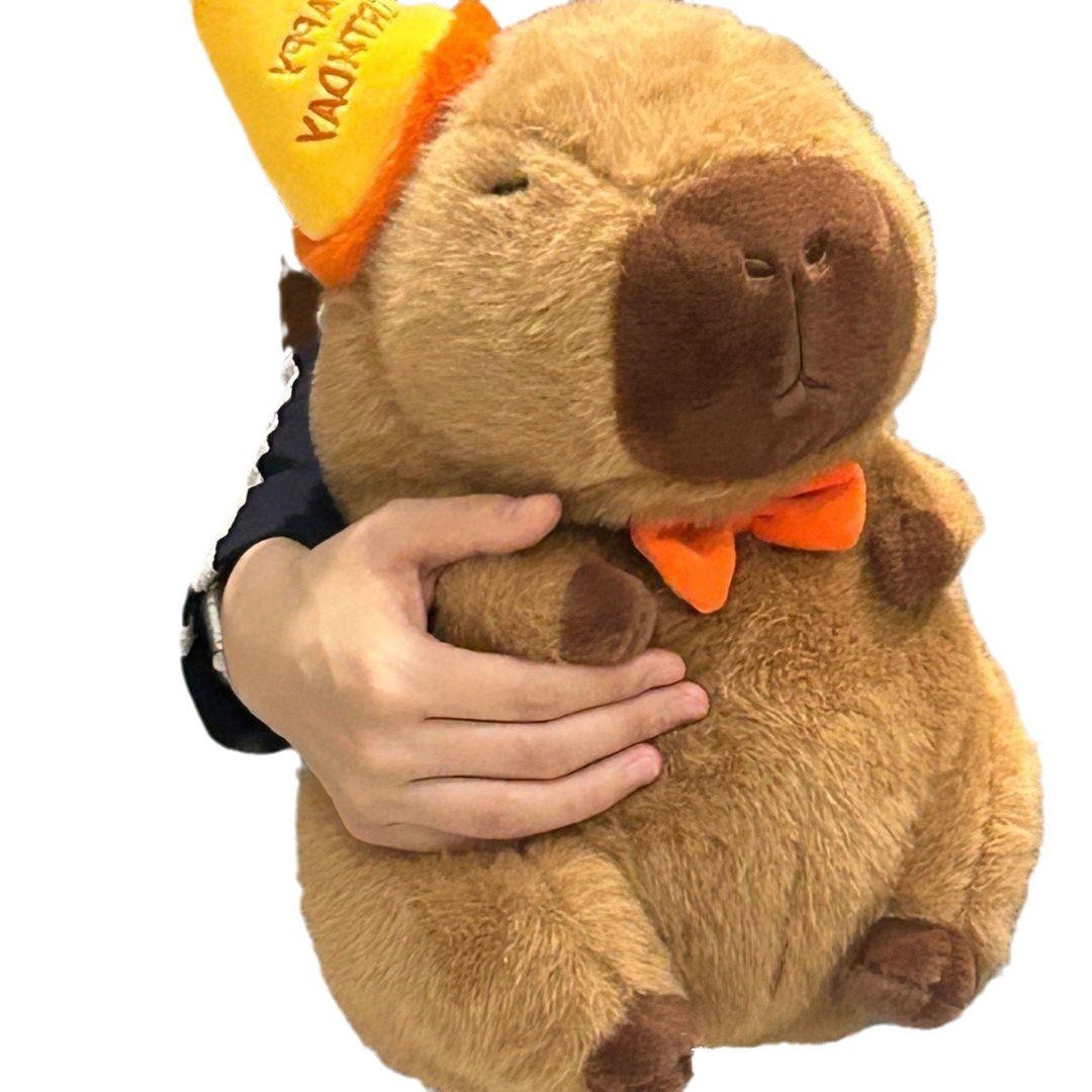 폭발 귀여운 카피발라 봉제 장난감 대형 인형 카피 바라 남성과 여성을위한 못생긴 귀여운 인형 생일 선물