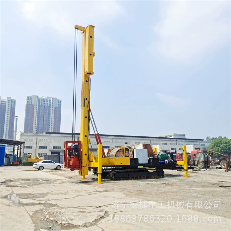 Строительная инженерная машина с длинной спиральной свайная машина складная длинная винтовая буровая машина 15-20 метров cfg машина для заливки свай