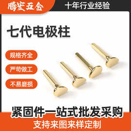 厂家水滴七代雾化器电极柱实心电弹针雾化器杆六代电极柱