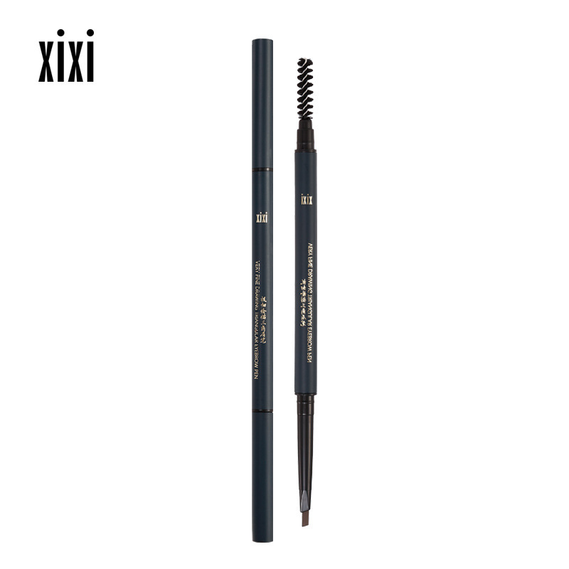 xixi极细绘描三角眉笔防水持久不脱色不晕染眉新手根根分明正品