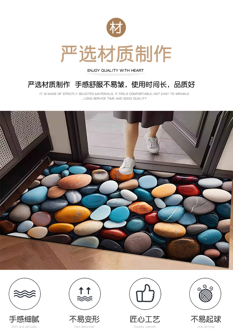 New Car Floor Mats, Universal Driver's Seat Mats, Non-Slip Foot Mats, Easy to Clean, Anti-Dirt, Anti-Slip, and Wear-Resistant